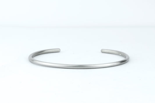 Bracelet argent 925 • Rond 2,5mm • Finition brossée matte