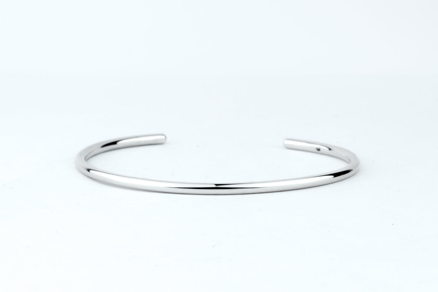 Bracelet argent 925 • Rond 2,5mm • Finition poli brillant